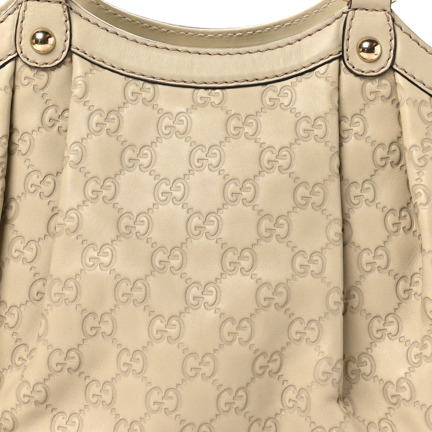 Guccissima Medium Sukey Tote Mystic White