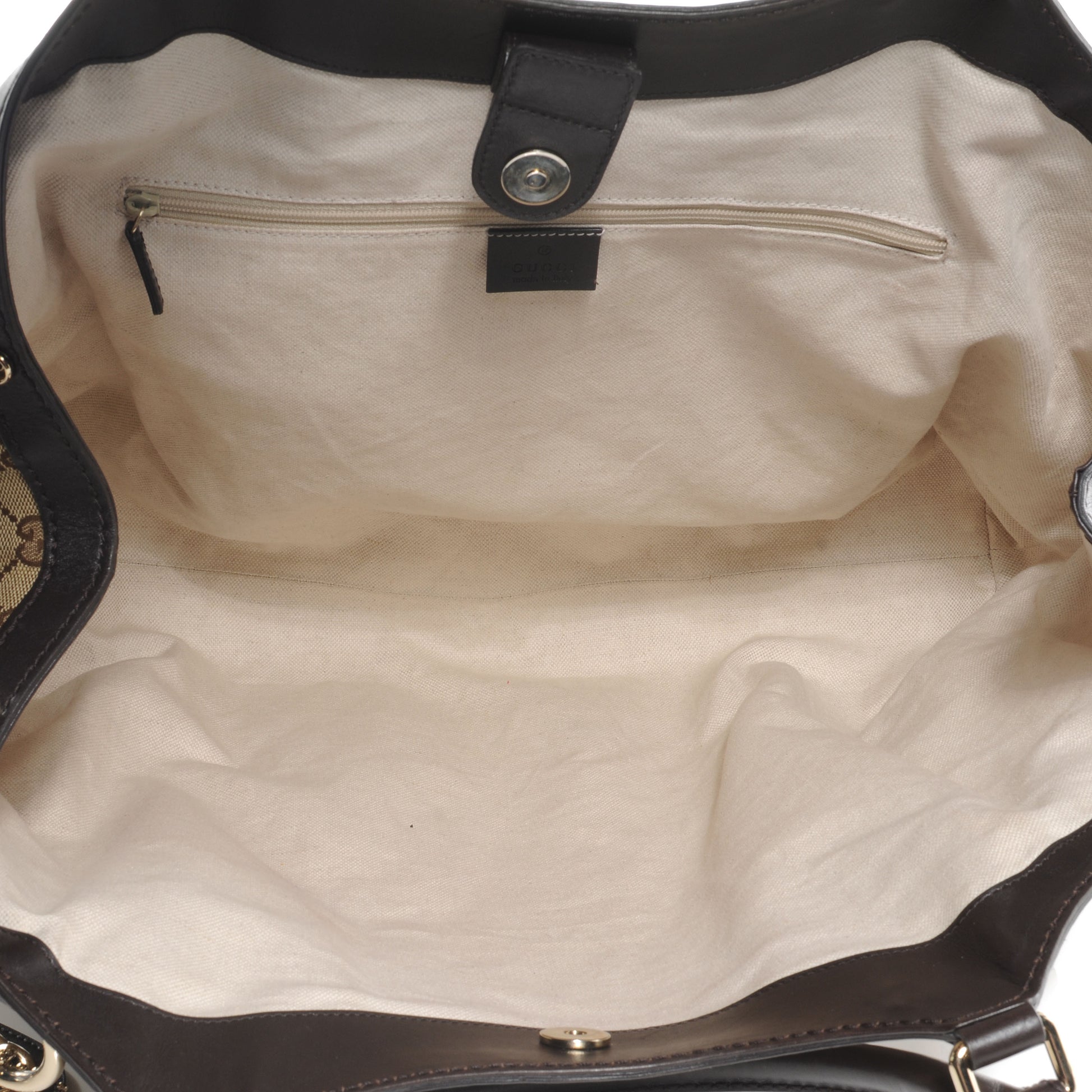 Gucci Monogram Large Sukey Tote Ebony 5 of 9