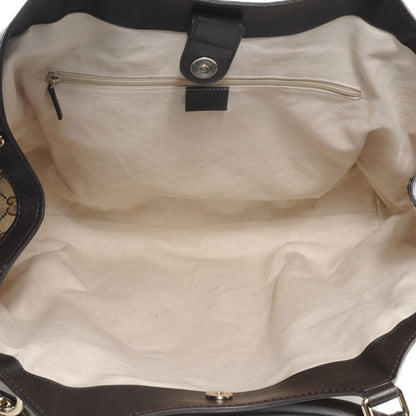 Gucci Monogram Large Sukey Tote Ebony 5 of 9