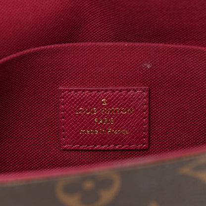 Louis Vuitton Monogram Pochette Felicie Chain Wallet Fuchsia 7 of 14