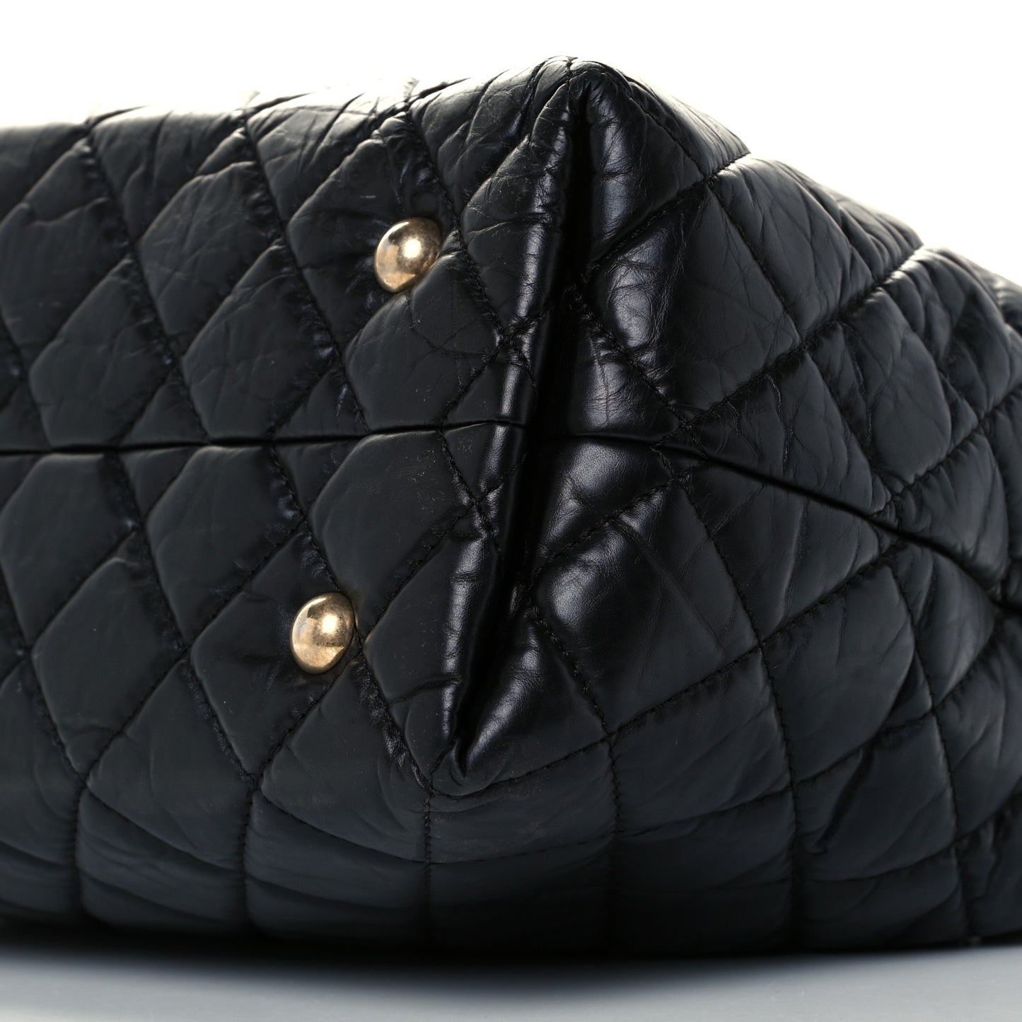 Aged Calfskin Reissue 2.55 Tote Black