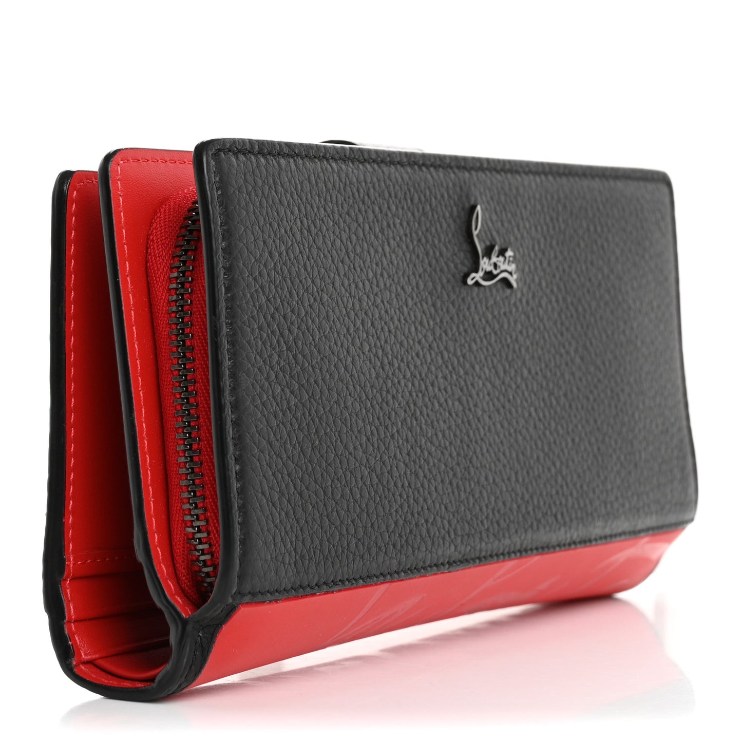 Calfskin Paloma Wallet Black