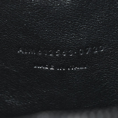 Saint Laurent Patent Calfskin Leopard Print Monogram Mini Lou Camera Bag Red 7 of 9