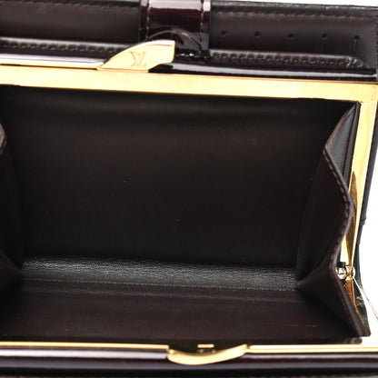 Louis Vuitton Vernis French Purse Wallet Amarante 5 of 8