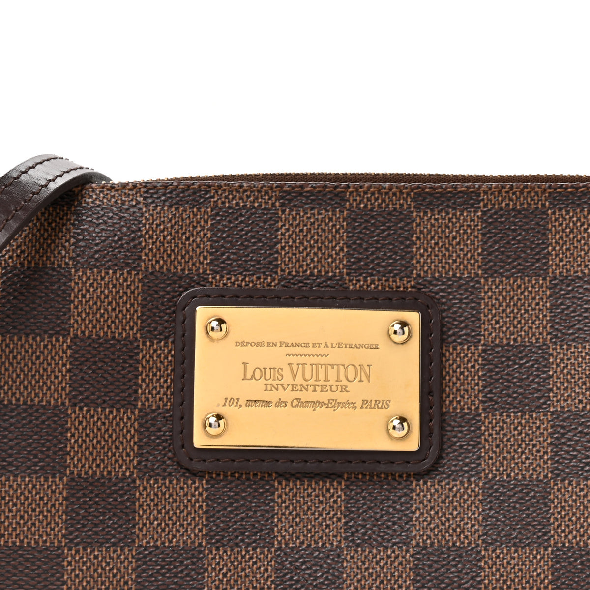 Louis Vuitton Damier Ebene Eva Clutch 8 of 14