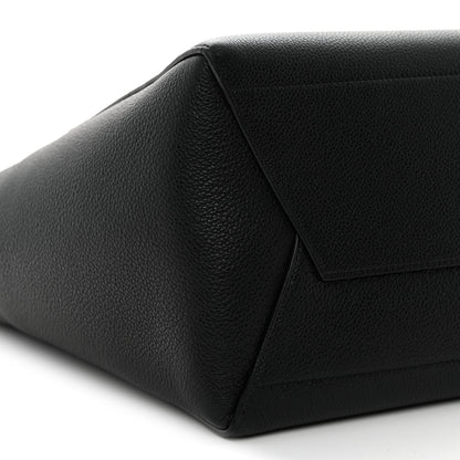 Celine Soft Grained Calfskin Sangle Bucket Bag Black 9 of 11