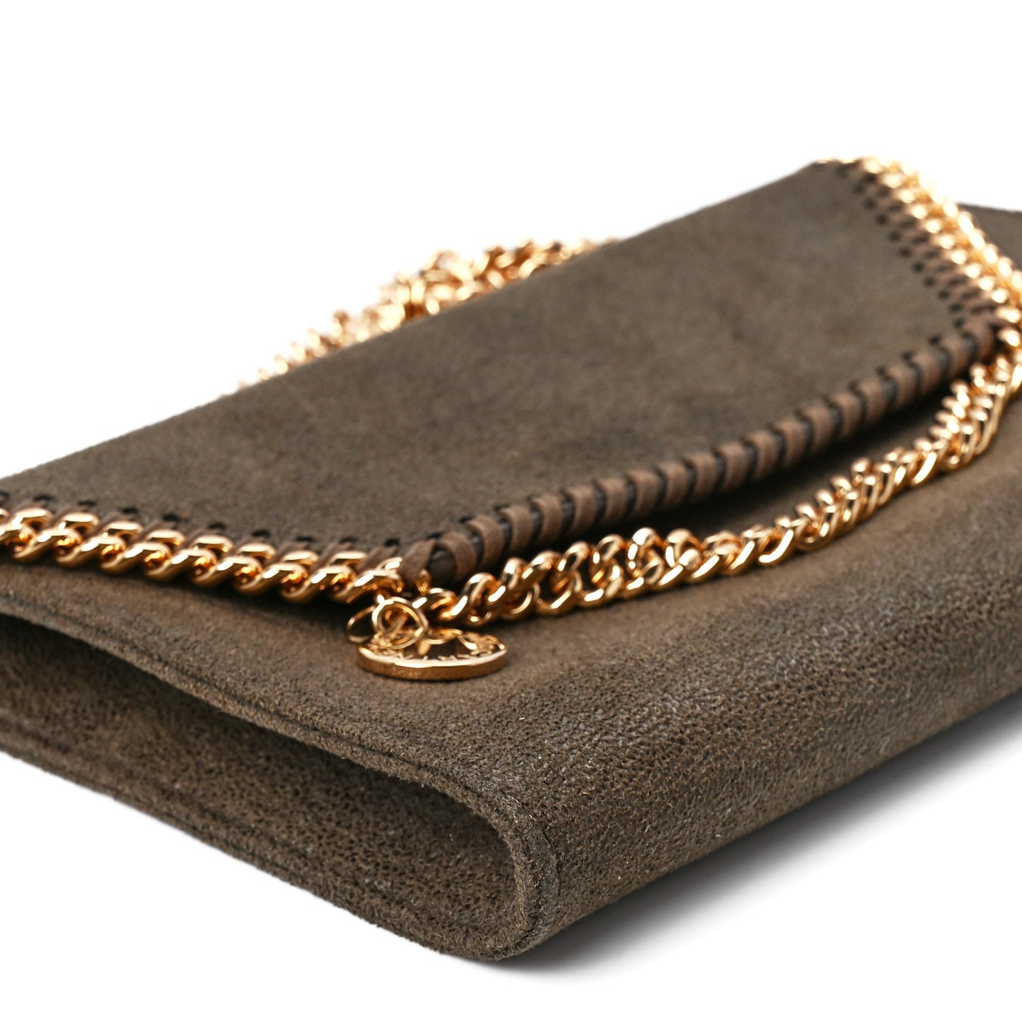 Shaggy Deer Mini Falabella Crossbody Bag Brown