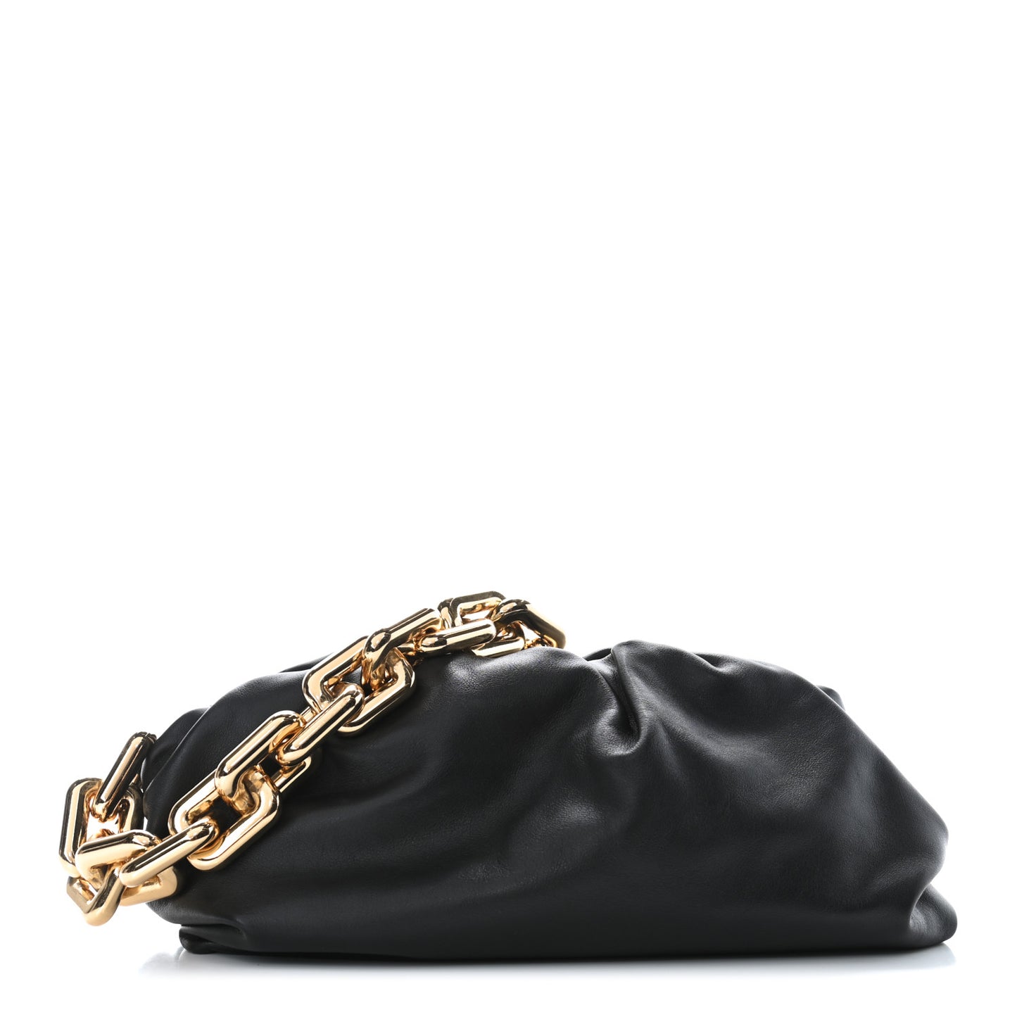 Calfskin The Pouch Chain Black