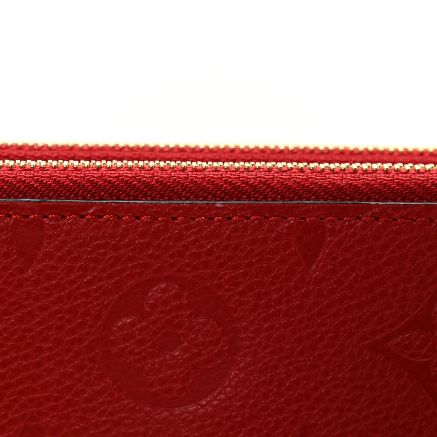 Louis Vuitton Empreinte Adele Wallet Cherry 9 of 10