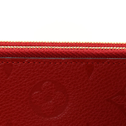 Louis Vuitton Empreinte Adele Wallet Cherry 9 of 10