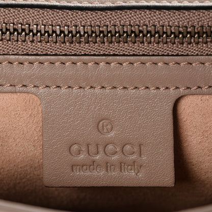 Gucci Calfskin Matelasse Medium GG Marmont Shoulder Bag Porcelain Rose 6 of 7