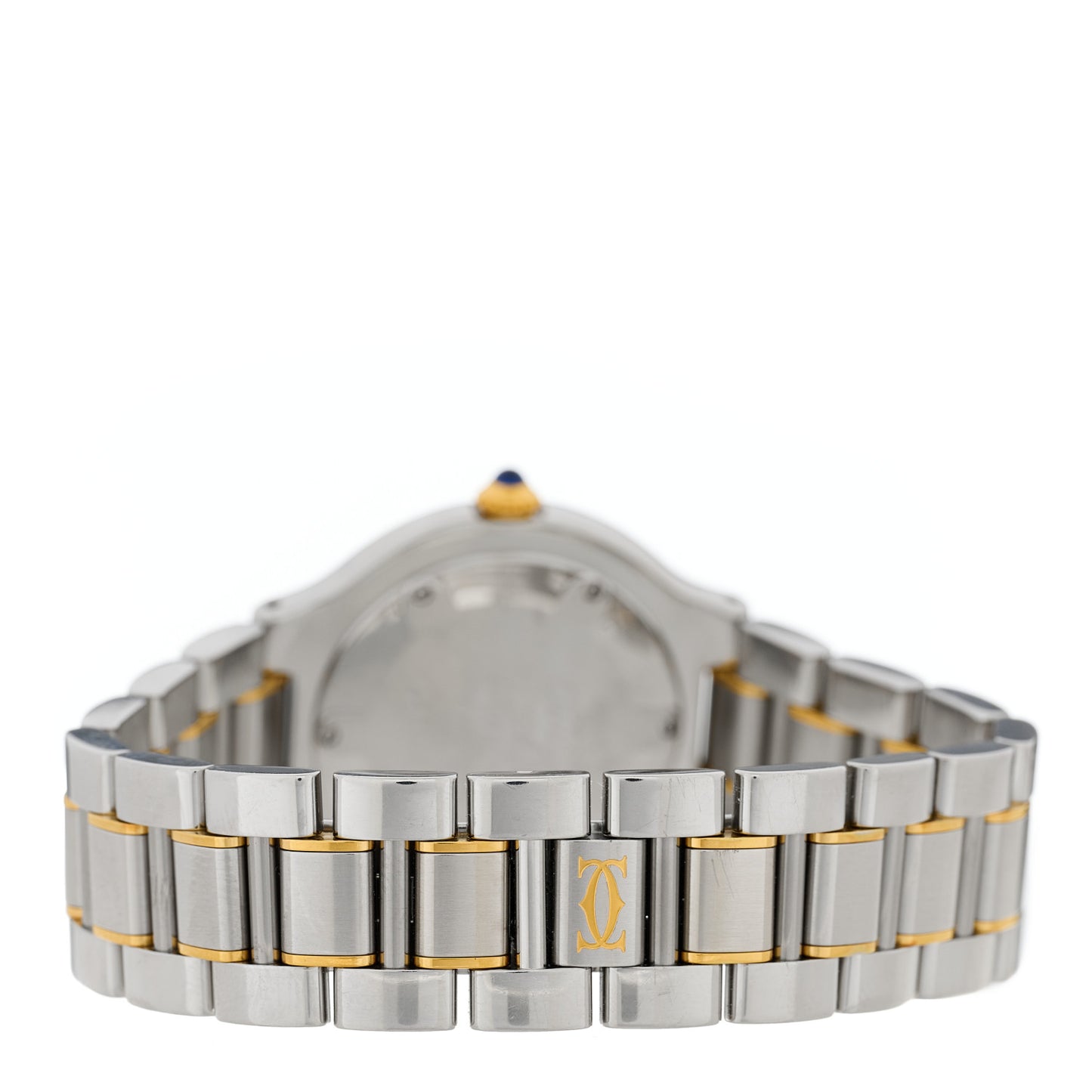 Stainless Steel 18K Yellow Gold 31mm Must De 21 Quartz Watch