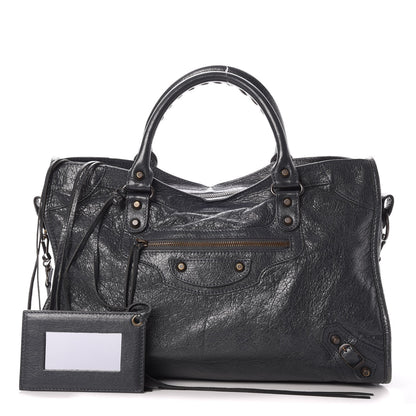 Balenciaga Agneau Classic Hardware City Anthracite 1 of 7