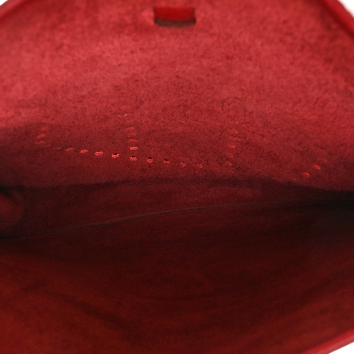 Hermes Taurillon Clemence Evelyne III PM Rouge Vif 5 of 10