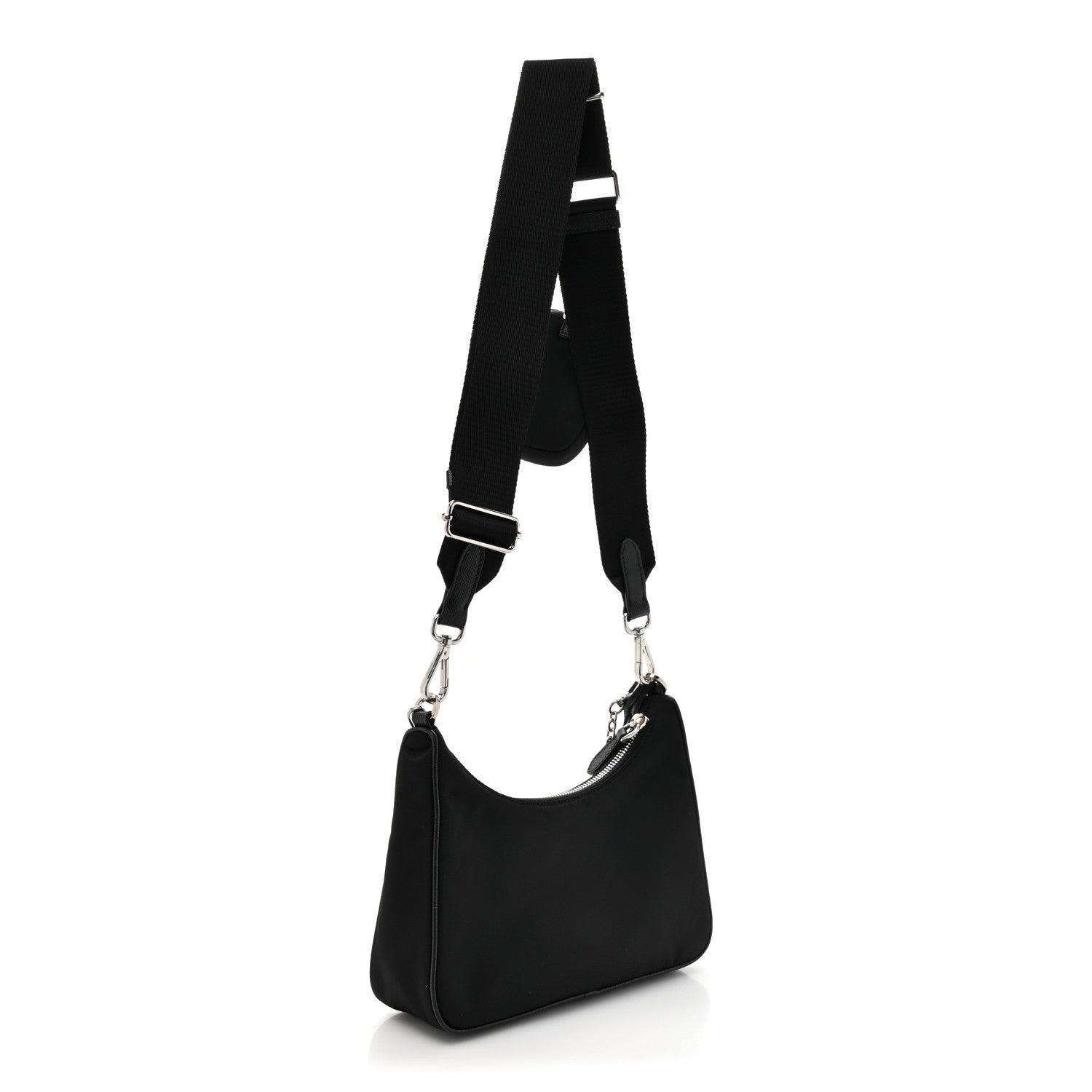 Prada Nylon Re-Edition 2005 Shoulder Bag Black 3 of 11