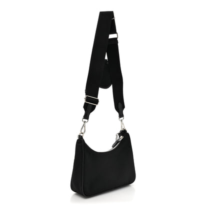 Prada Nylon Re-Edition 2005 Shoulder Bag Black 3 of 11