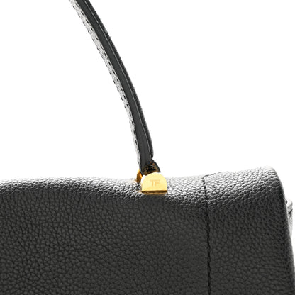 Tom Ford Calfskin Tara Top Handle Bag Black 13 of 18