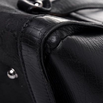 Gucci Monogram Bamboo Bullet Bag Black 18 of 31