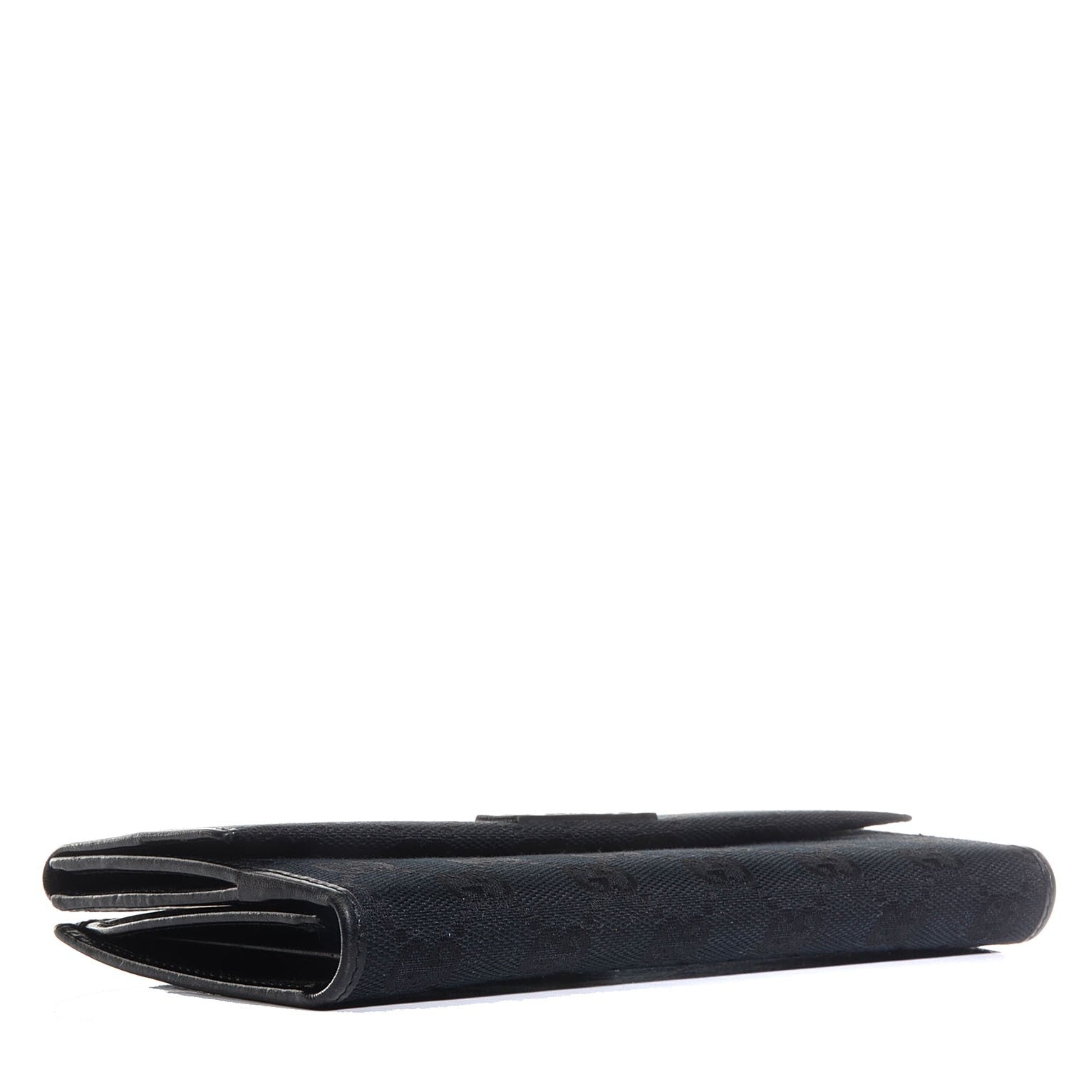 Gucci Monogram Continental Wallet Black 4 of 7