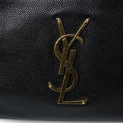 Saint Laurent Grain De Poudre Monogram Belt Bag Black 12 of 13