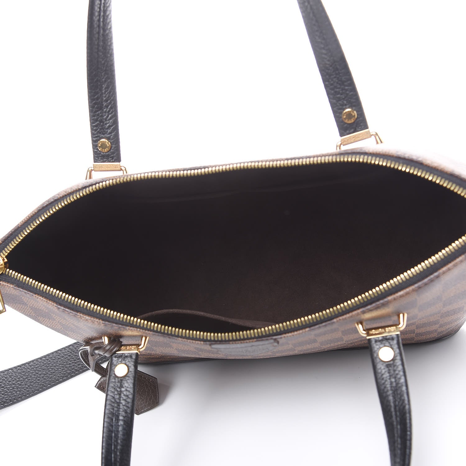 Louis Vuitton Damier Ebene Hyde Park Black 6 of 11