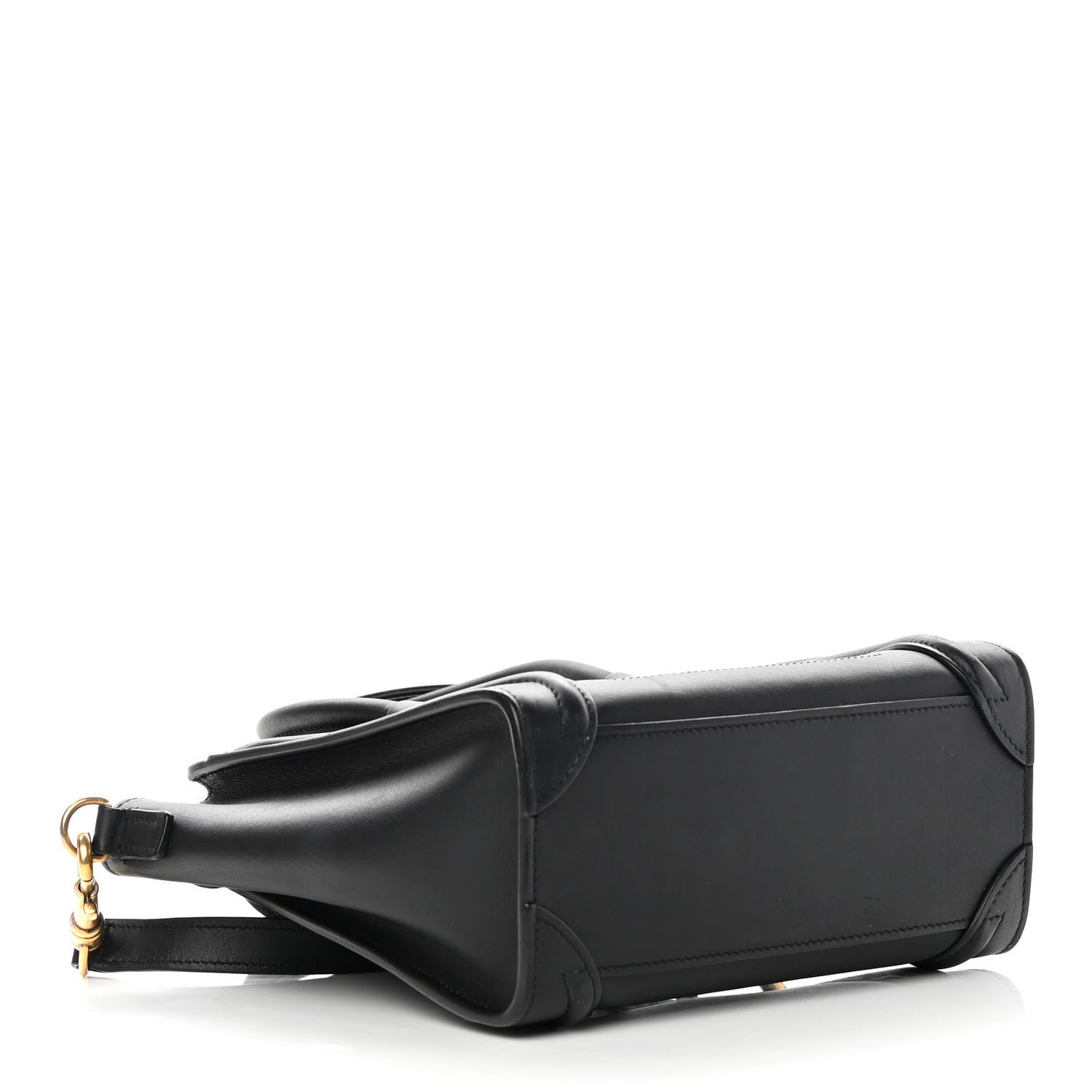 Celine Smooth Calfskin Nano Luggage Black 4 of 14