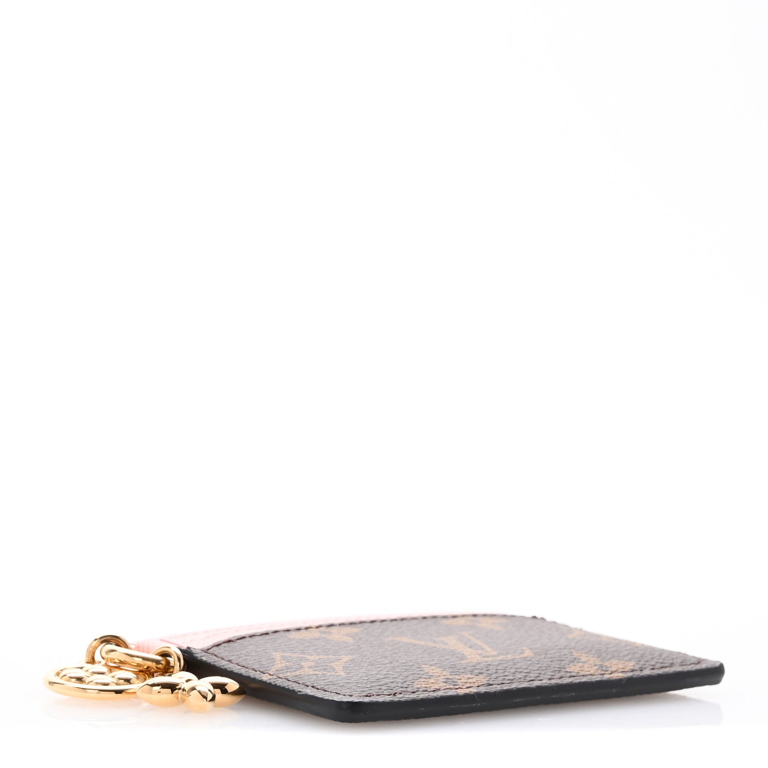 Louis Vuitton Monogram LV Charms Card Holder Rose Ballerine 4 of 7