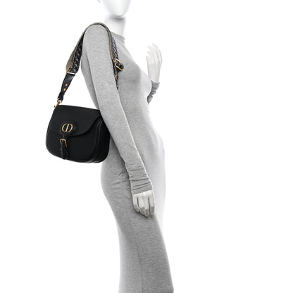 Christian Dior Grained Calfskin Large Bobby Flap Black 2 of 9