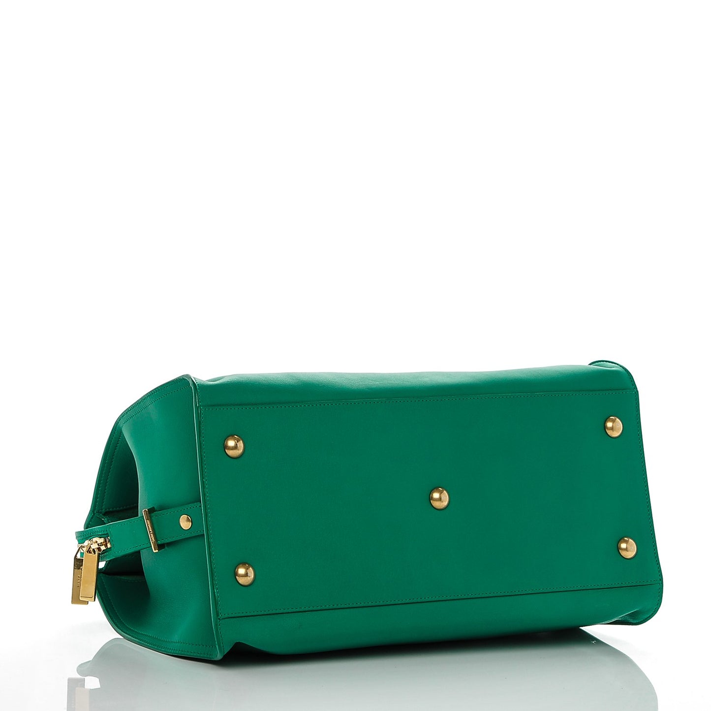 Calfskin Medium Classic Y Cabas Green