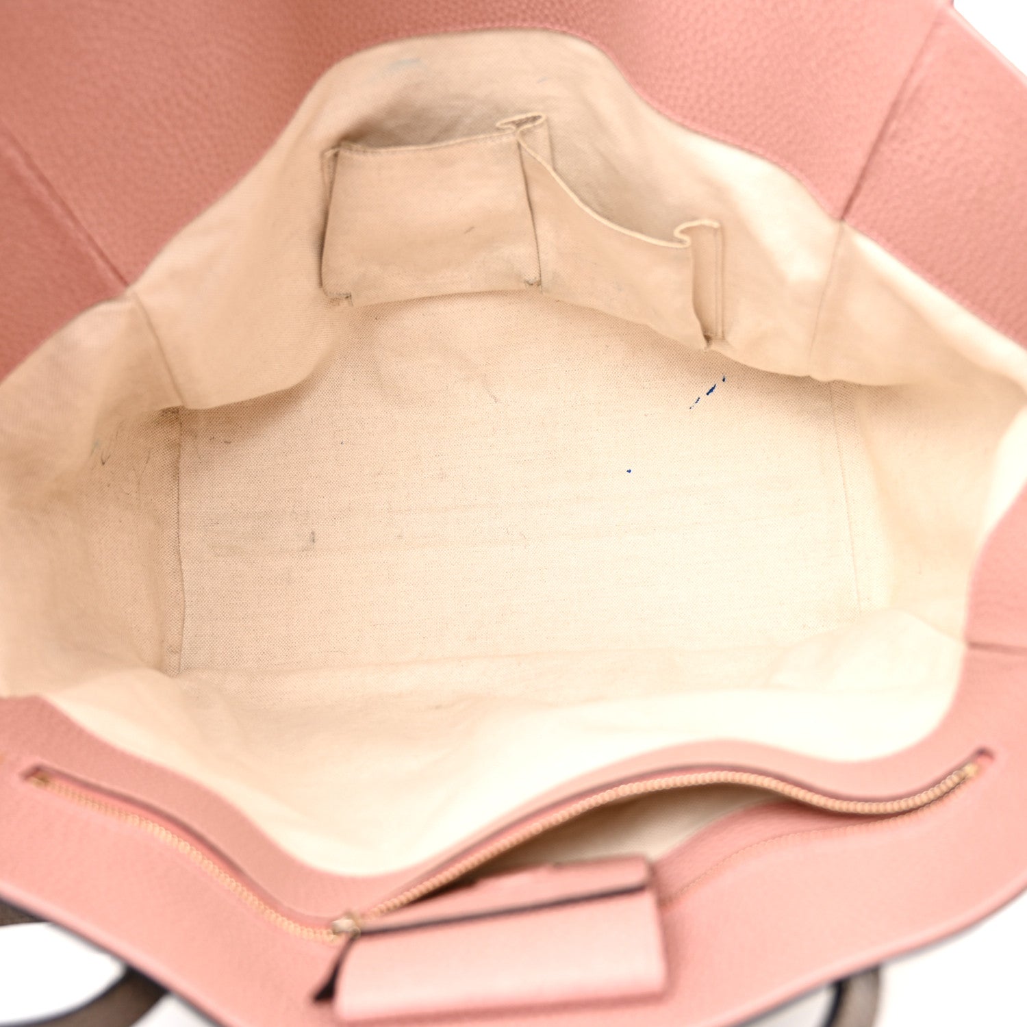 Gucci Dollar Calfskin Medium Swing Tote Grey Field Soft Pink 5 of 15