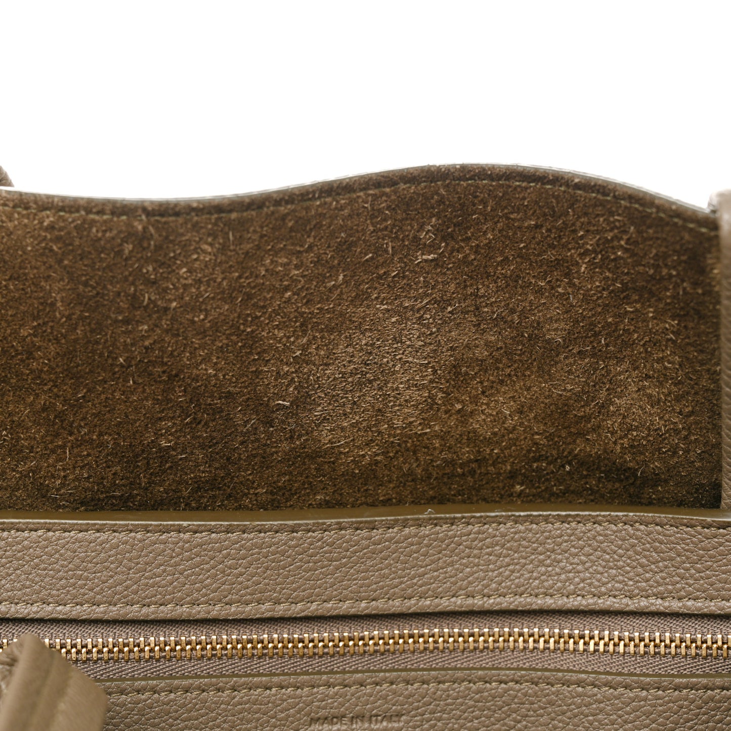 Soft Grained Calfskin Small Belt Cabas Phantom  Taupe