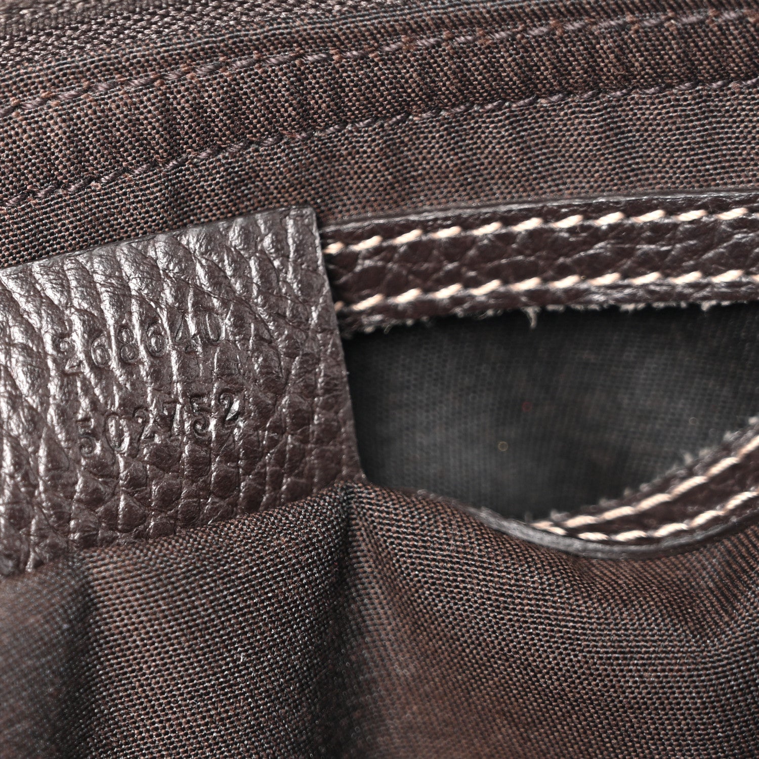 Gucci Crystal Monogram Medium Abbey Tote Brown 7 of 15