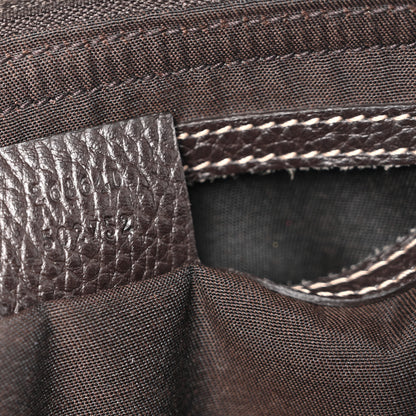 Gucci Crystal Monogram Medium Abbey Tote Brown 7 of 15
