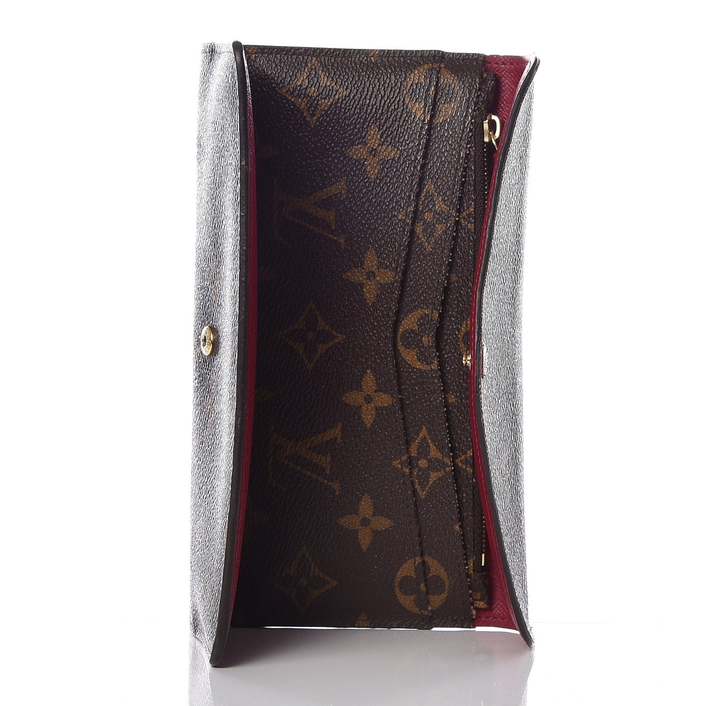 Monogram Josephine Wallet Fuchsia