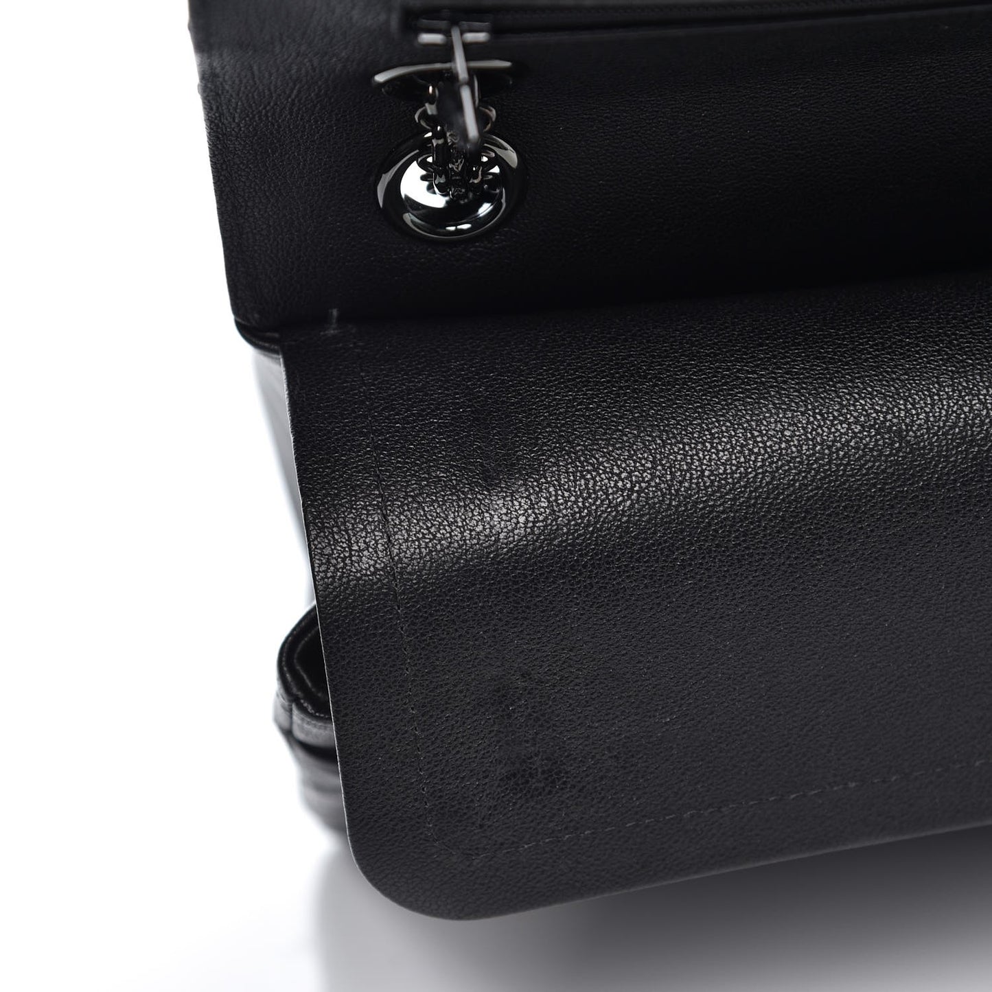 Sheepskin Chevron Quilted 2.55 Reissue 226 Flap So Black
