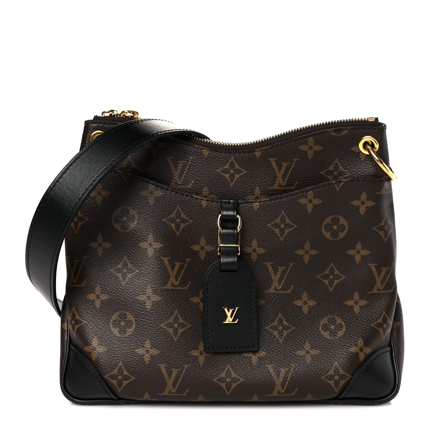 Louis Vuitton Monogram Odeon PM Black 1 of 8