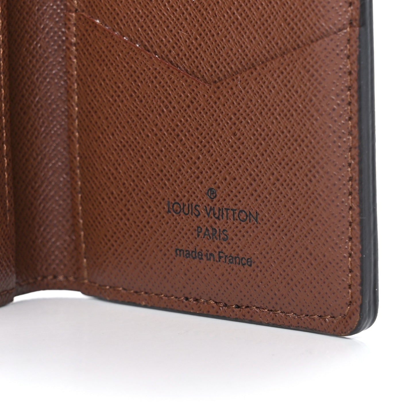 Monogram Pocket Organizer Card Holder NM
