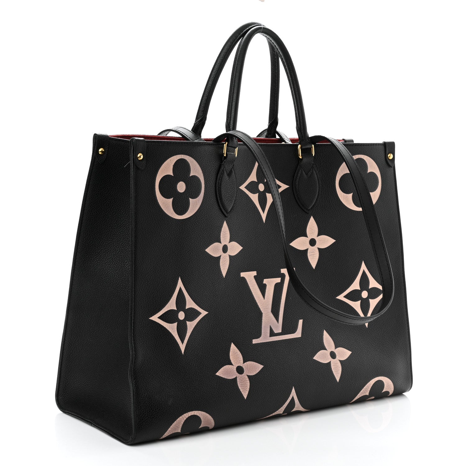 Louis Vuitton Empreinte Monogram Giant Onthego GM Black Beige 3 of 10