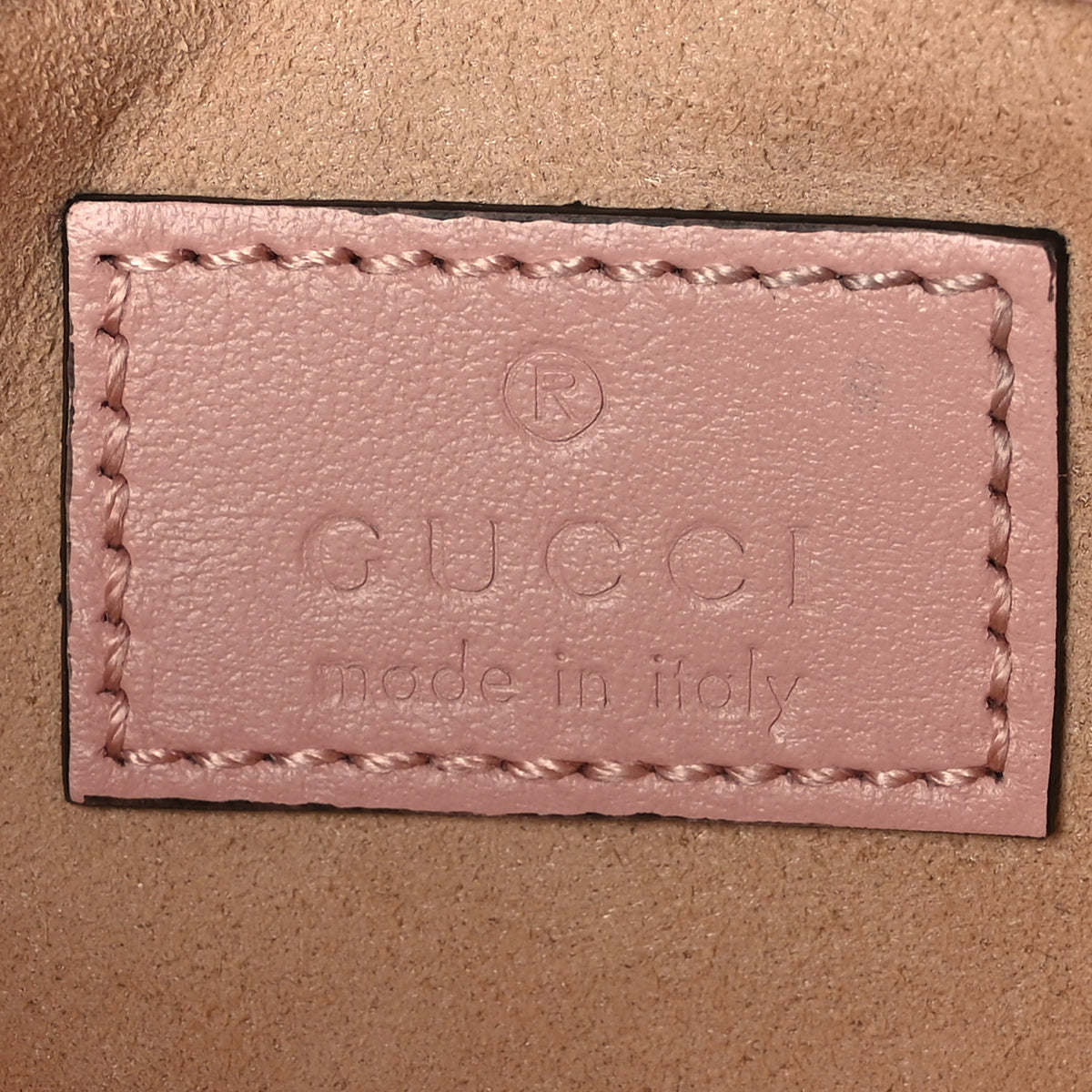 Gucci Calfskin Matelasse Monochrome GG Marmont Chain Belt Bag Perfect Pink 6 of 10