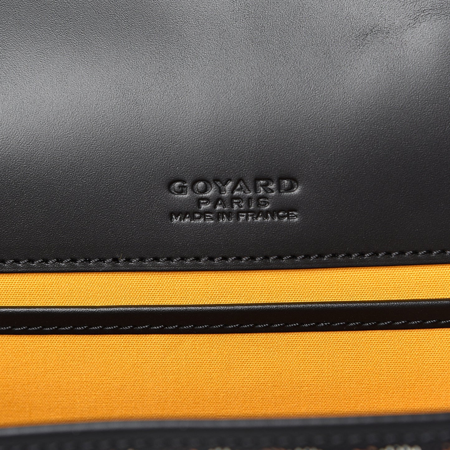 Goyardine Belvedere II MM Messenger Bag Black