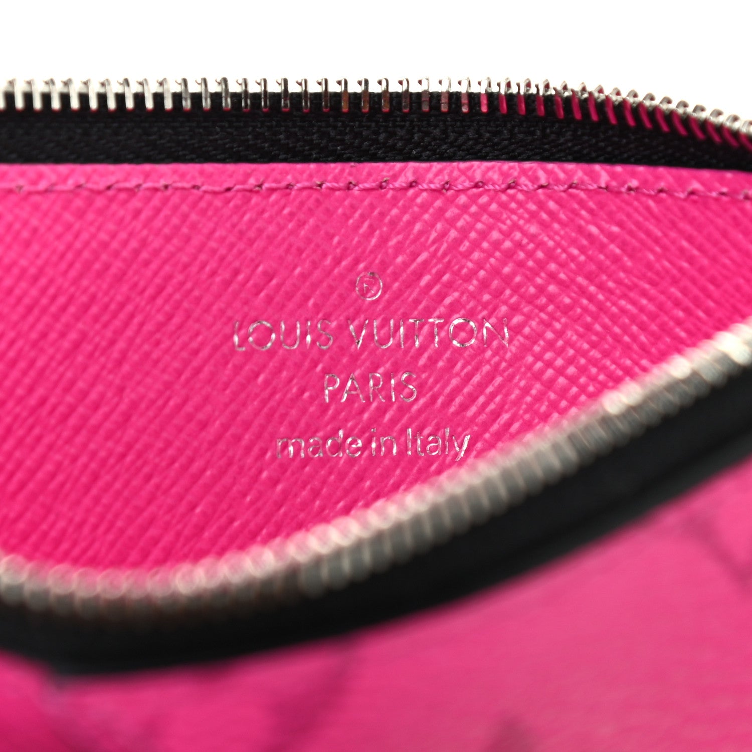 Louis Vuitton Taigarama Coin Card Holder Fuchsia 6 of 6