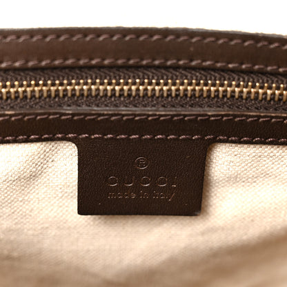 Gucci Monogram Vintage Web Medium Boston Black 6 of 12