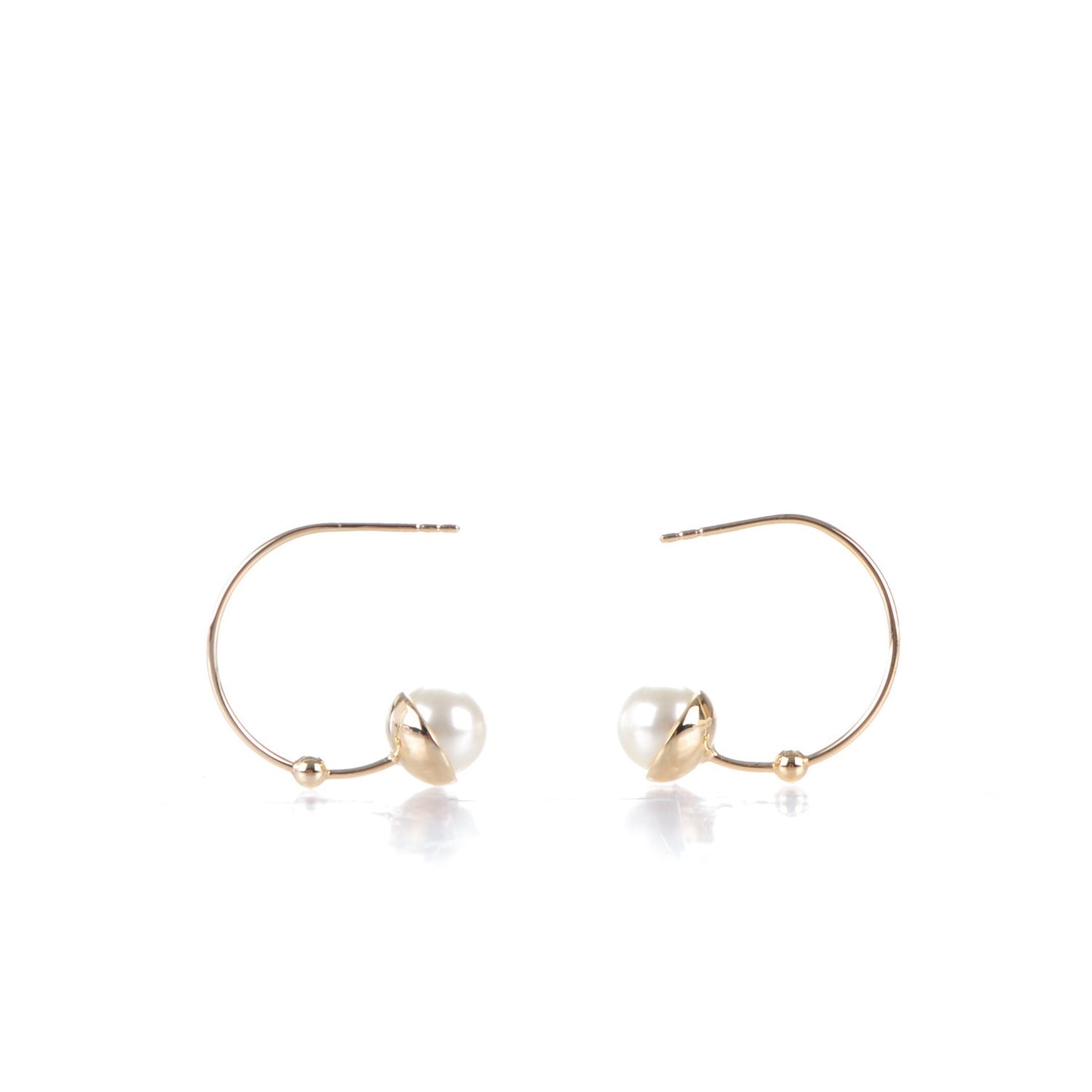 Pearl Ultradior Earrings White