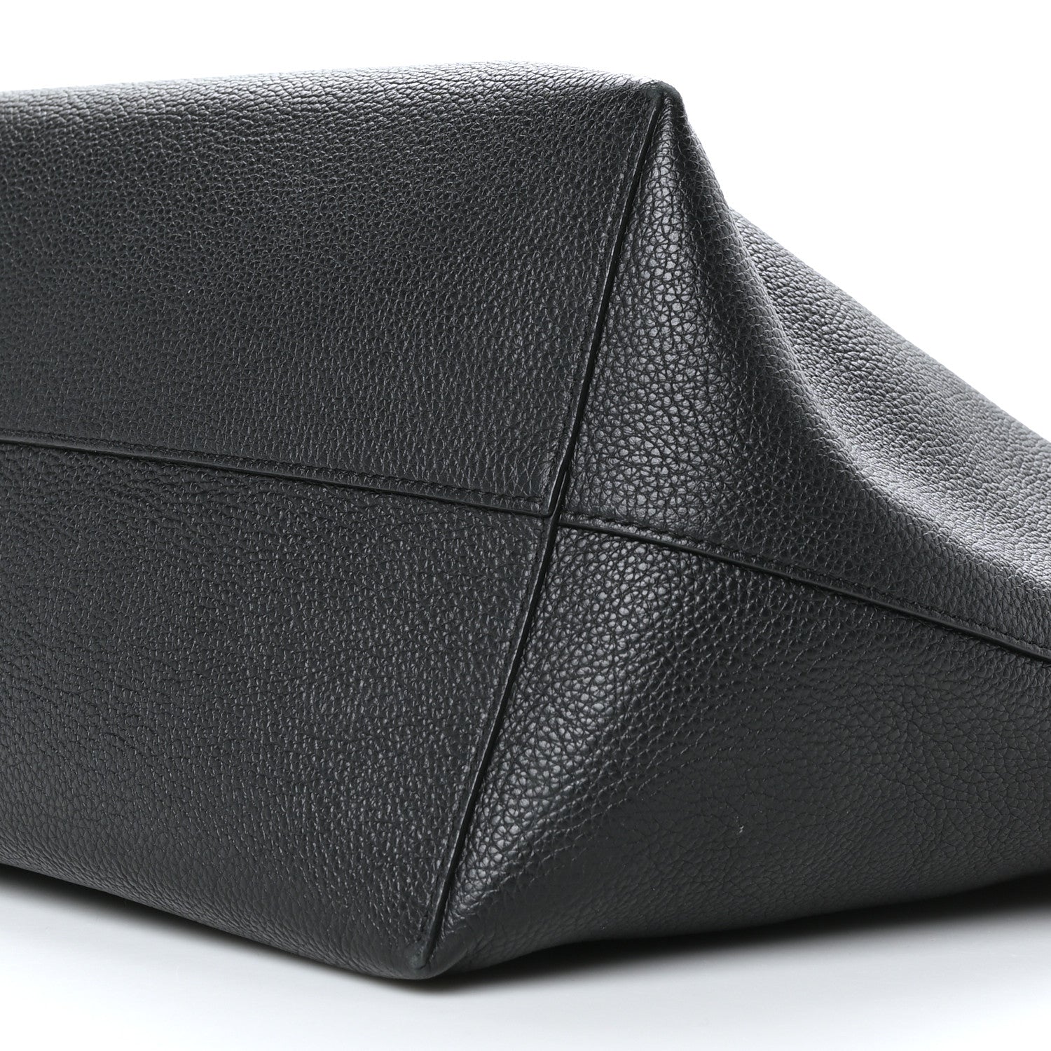 Alexander McQueen Grained Calfskin Skull Open Shopper Tote Black 9 of 9