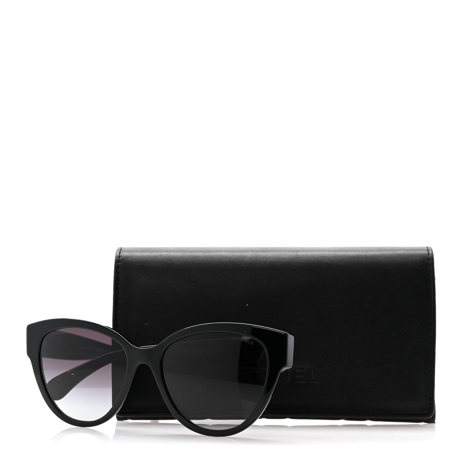 Chanel Acetate Charms Pearl Square Sunglasses 5477 Black 8 of 8