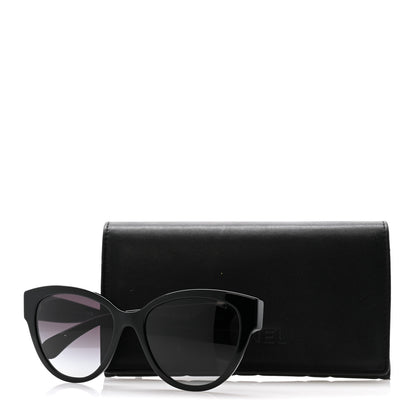 Chanel Acetate Charms Pearl Square Sunglasses 5477 Black 8 of 8