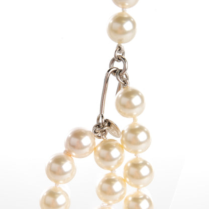 Chanel Pearl CC Double Strand Belt Silver 3 of 7