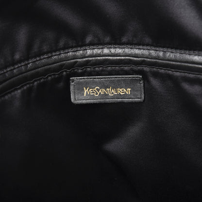 Saint Laurent Metallic Calfskin Oversized Muse Silver 9 of 12
