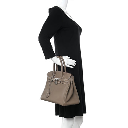 Hermes Togo Birkin 30 Etoupe 2 of 20
