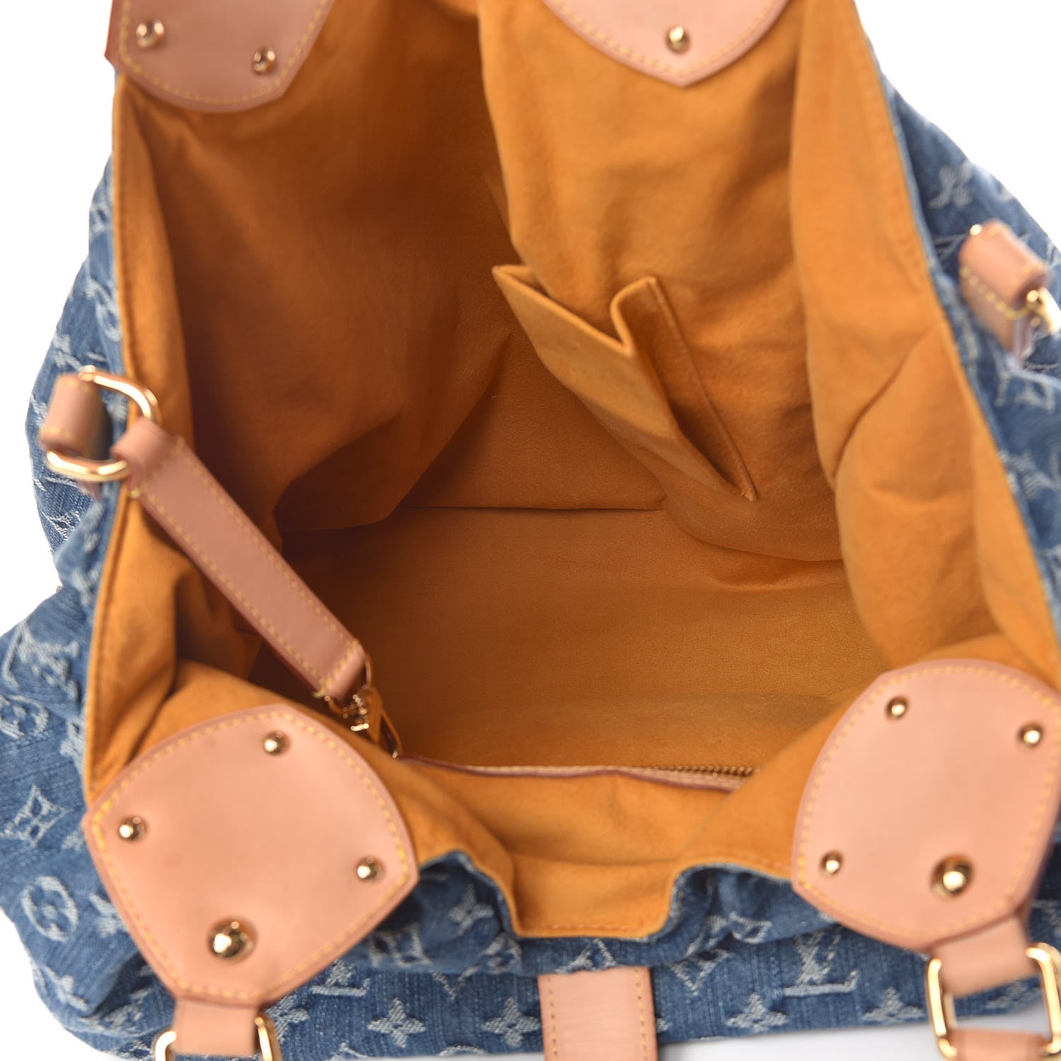Louis Vuitton Denim Mahina XL Blue 5 of 10